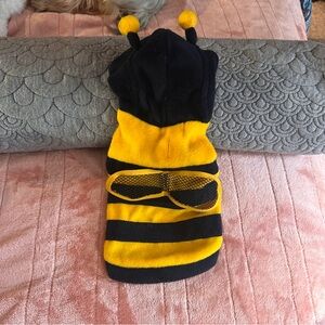 Bumblebee Dog Costume 🐝 Small | Adorable Pet Hoodie by Happy Go Lucky